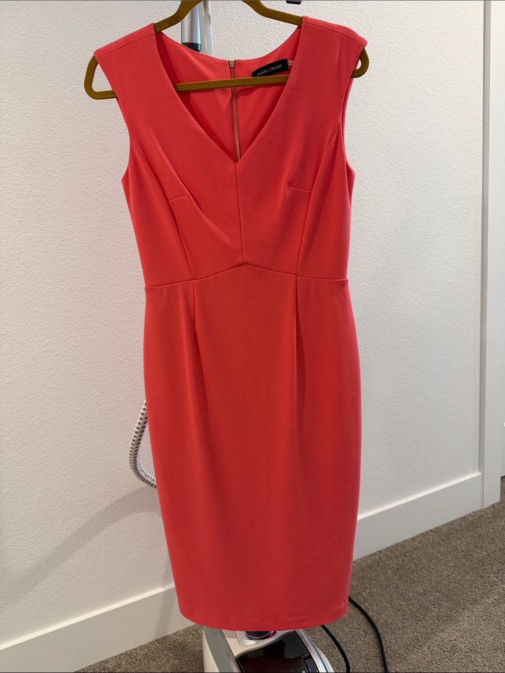 Ivanka Trump Coral Sheath Dress